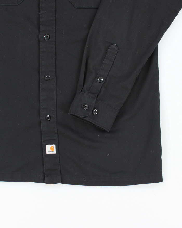 Vintage Y2K Carhartt Heavyweight Workwear Plain Shirt - M