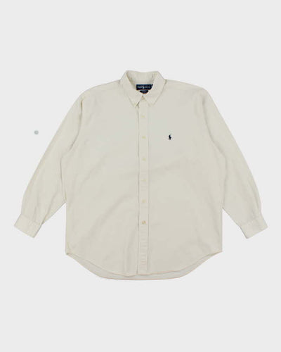 Vintage 2000's Ralph Lauren Heavyweight Plain Shirt - L