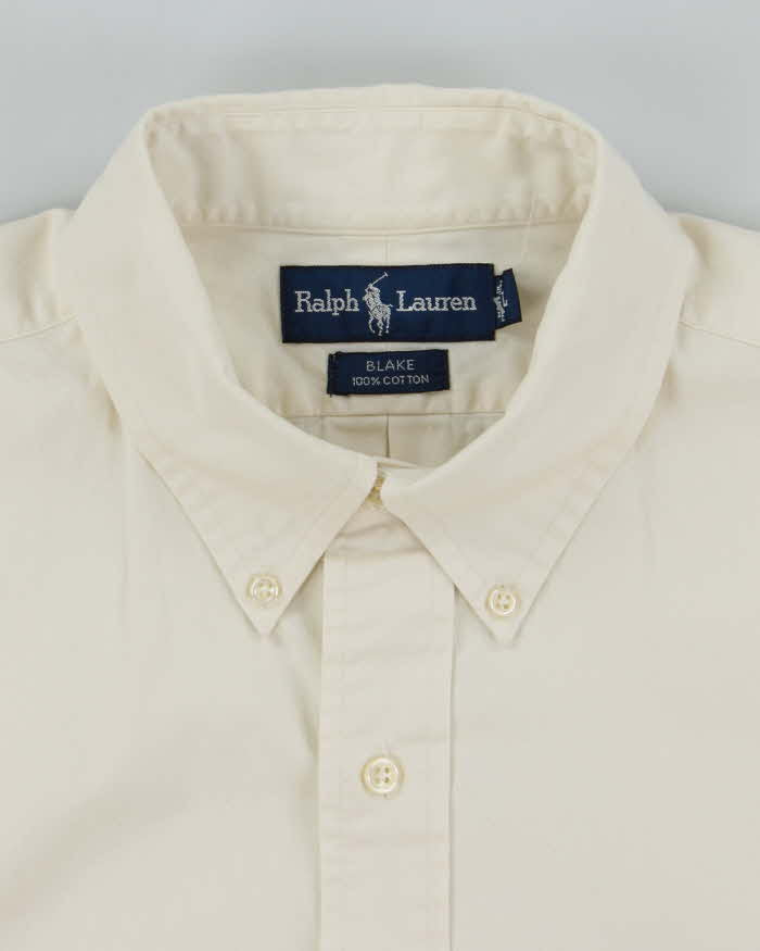 Vintage 2000's Ralph Lauren Heavyweight Plain Shirt - L
