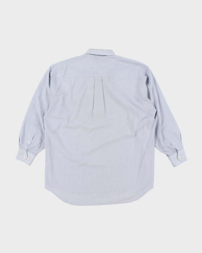 Vintage 90's Christian Dior Striped Button Up Shirt - L