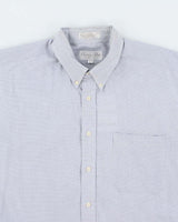 Vintage 90's Christian Dior Striped Button Up Shirt - L
