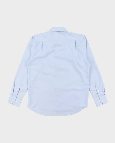 Vintage 2000's Burberry Nova Check Collar Plain Shirt - L