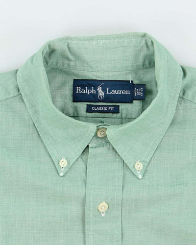 Vintage 2000's Ralph Lauren Classic Fit Plain Shirt - L