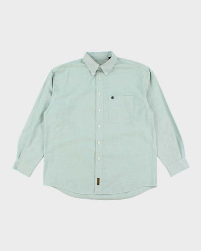 Vintage Timberland Oversized Heavyweight Plain Shirt - L