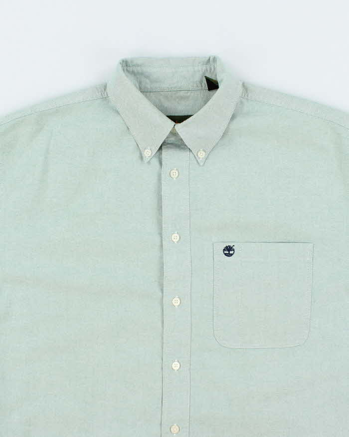 Vintage Timberland Oversized Heavyweight Plain Shirt - L