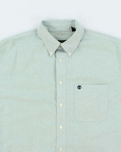 Vintage Timberland Oversized Heavyweight Plain Shirt - L