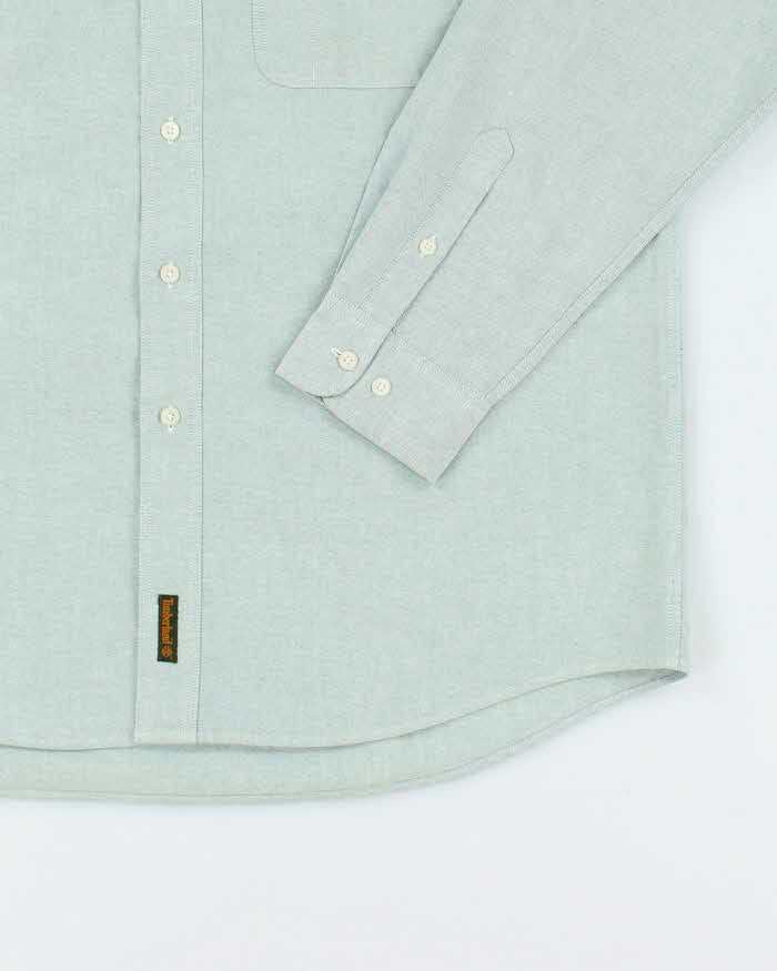 Vintage Timberland Oversized Heavyweight Plain Shirt - L