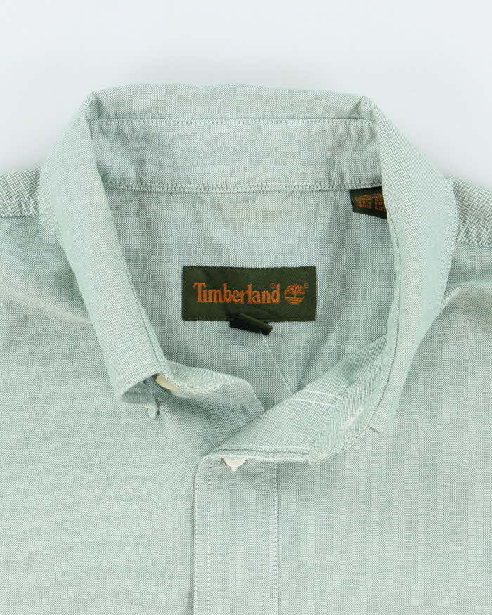 Vintage Timberland Oversized Heavyweight Plain Shirt - L
