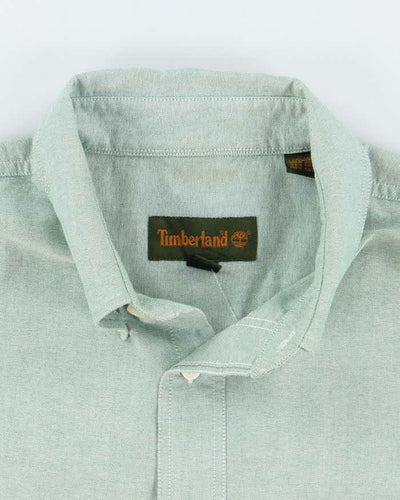 Vintage Timberland Oversized Heavyweight Plain Shirt - L