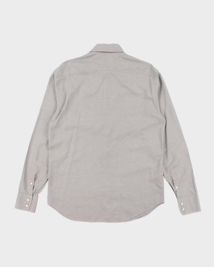 Vintage 90's Armani Collezioni Plain Shirt - L