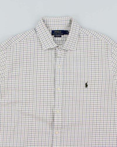 Vintage 2000's Ralph Lauren Striped Button Up Shirt - XL