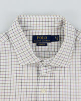 Vintage 2000's Ralph Lauren Striped Button Up Shirt - XL
