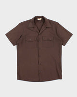 Vintage 90's Dickies Workwear Plain Short Sleeve Shirt - M