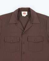 Vintage 90's Dickies Workwear Plain Short Sleeve Shirt - M