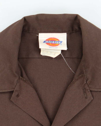 Vintage 90's Dickies Workwear Plain Short Sleeve Shirt - M