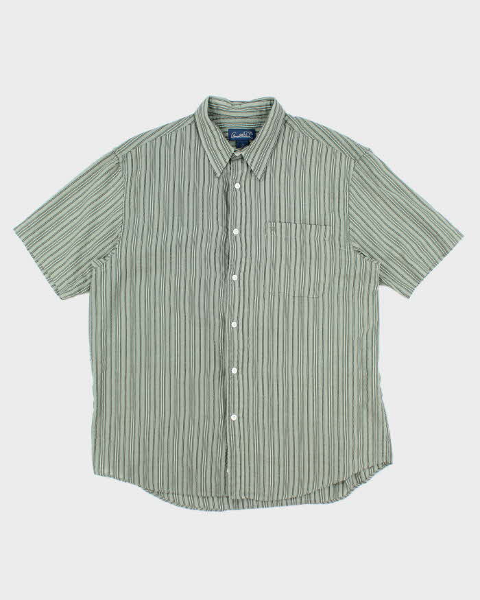 Vintage 90's Arnold Palmer Striped Lightweight Short Sleeve Shirt - L