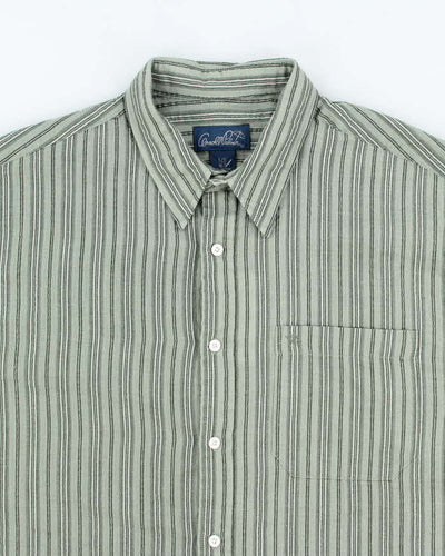 Vintage 90's Arnold Palmer Striped Lightweight Short Sleeve Shirt - L
