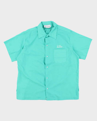 Vintage Cruisin' USA Embroidered Billo Bowling Short Sleeve Shirt - L