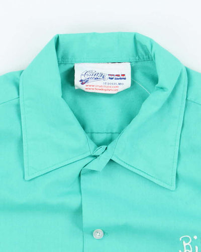 Vintage Cruisin' USA Embroidered Billo Bowling Short Sleeve Shirt - L