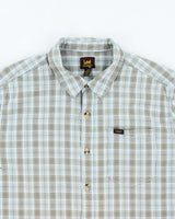 Vintage 90's Lee Striped Short Sleeve Button Up Shirt - XL