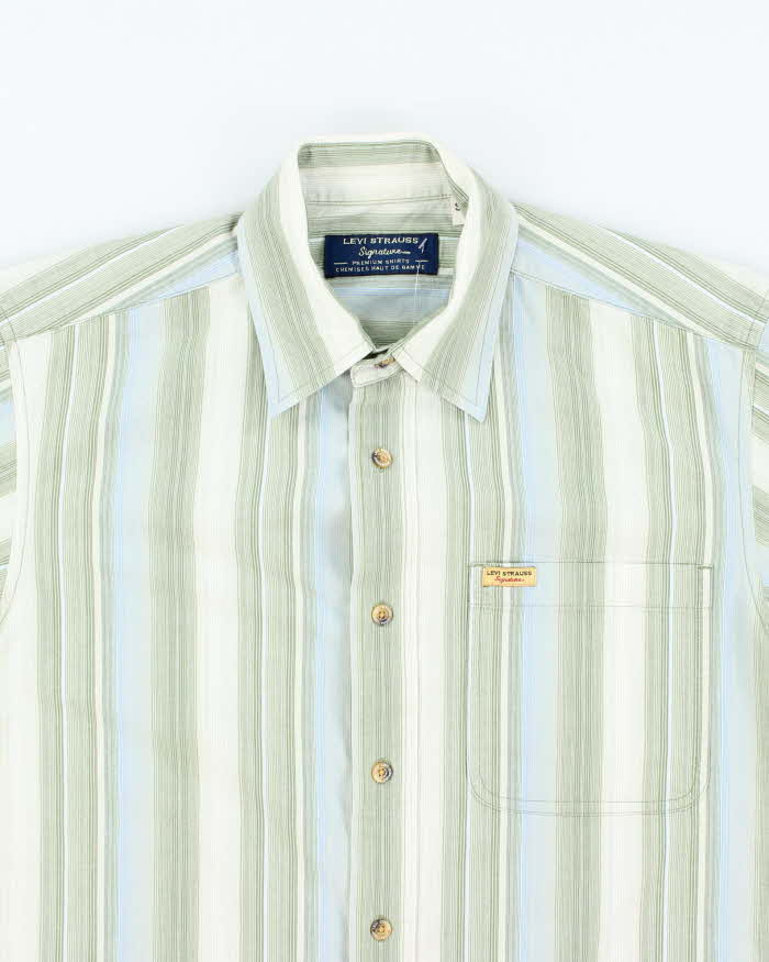 Vintage Levi's Strauss Signature Striped Short Sleeve Shirt - S