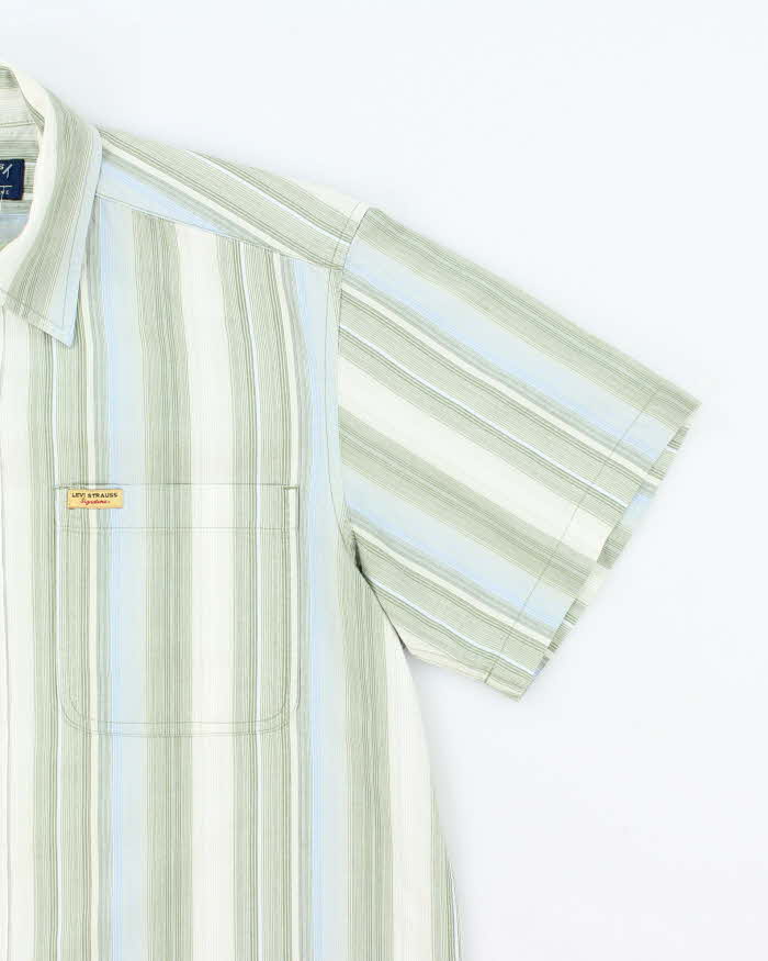 Vintage Levi's Strauss Signature Striped Short Sleeve Shirt - S