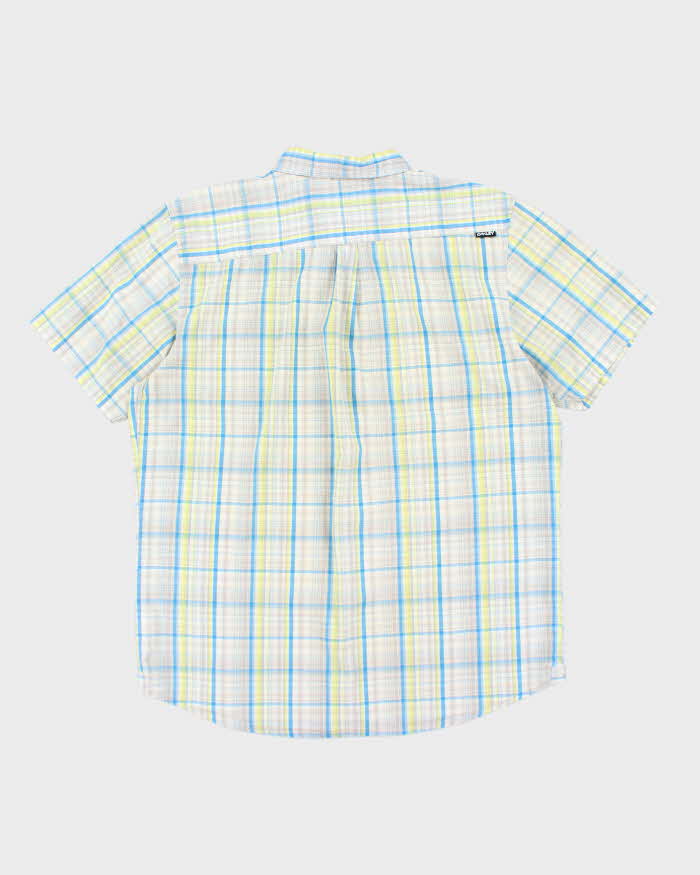 Vintage 2000's Oakley Striped Short Sleeve Shirt - L