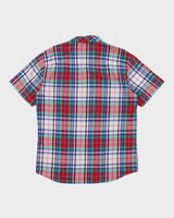 Vintage Y2K Emerica Patterned Short Sleeve Shirt - XL