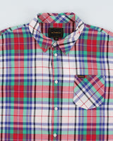 Vintage Y2K Emerica Patterned Short Sleeve Shirt - XL