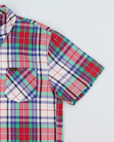 Vintage Y2K Emerica Patterned Short Sleeve Shirt - XL