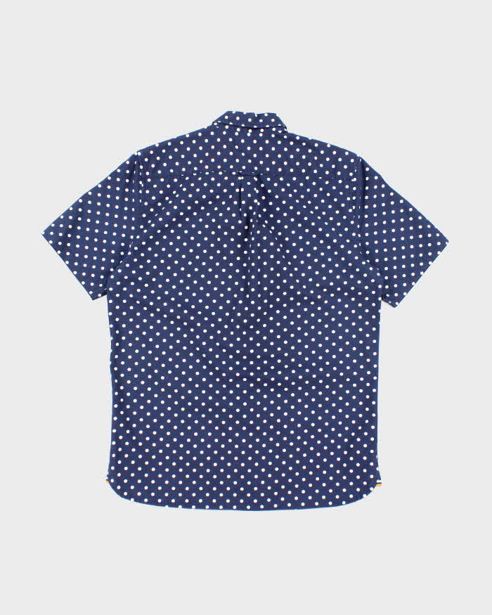 Vintage 2000's Fred Perry Spotted Short Sleeve Button Up Shirt - M
