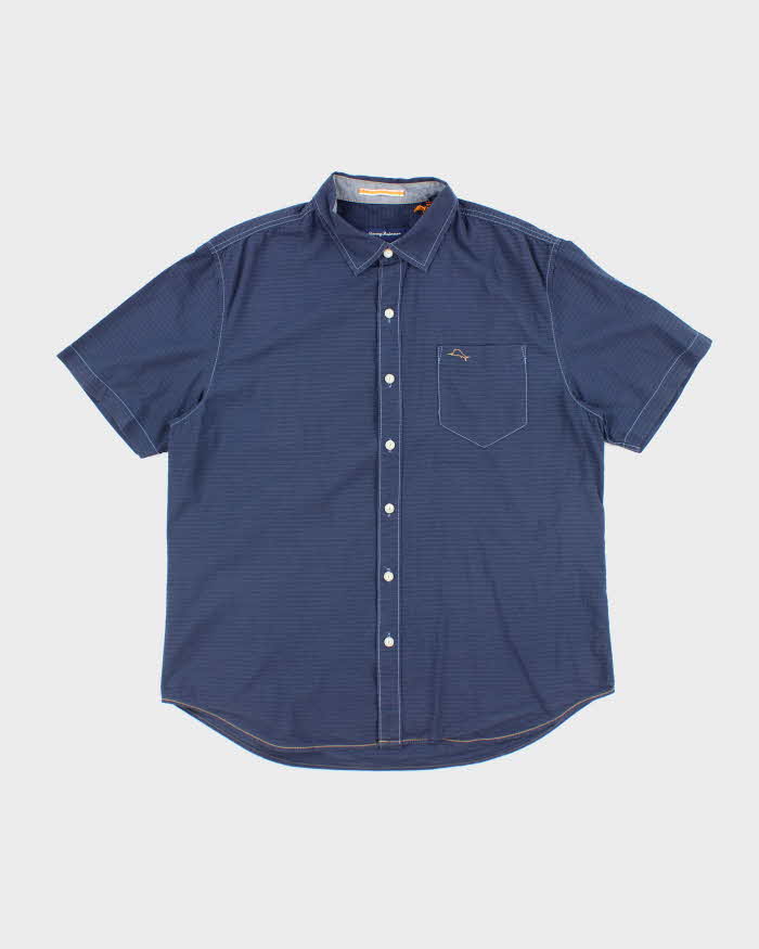 Vintage 2000's Tommy Bahama Striped Short Sleeve Shirt - L