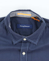 Vintage 2000's Tommy Bahama Striped Short Sleeve Shirt - L