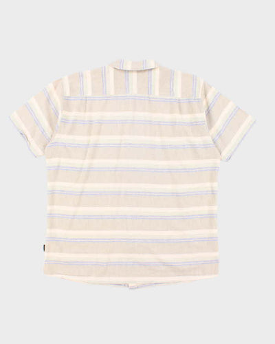 Vintage 2000's Patagonia Striped Short Sleeve Shirt - XL