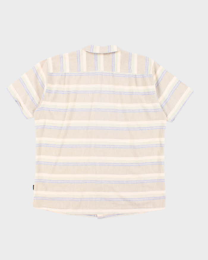 Vintage 2000's Patagonia Striped Short Sleeve Shirt - XL