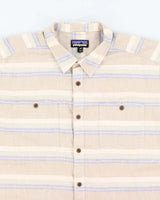 Vintage 2000's Patagonia Striped Short Sleeve Shirt - XL