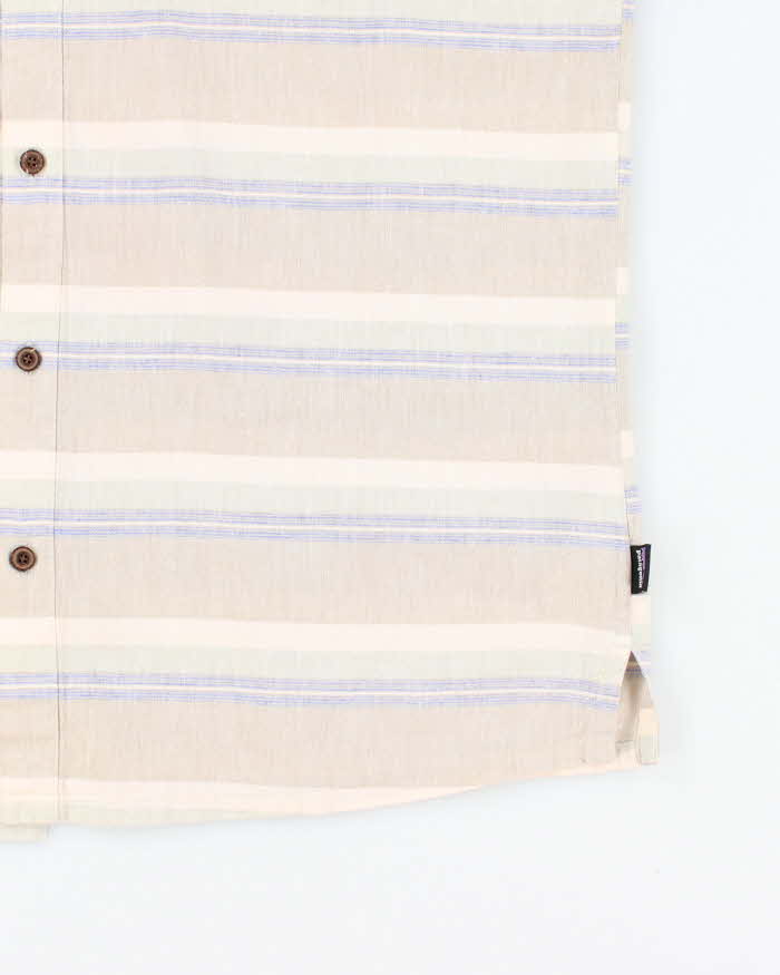 Vintage 2000's Patagonia Striped Short Sleeve Shirt - XL