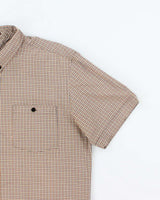 Vintage Y2K Stussy Check Patterned Short Sleeve Shirt - L