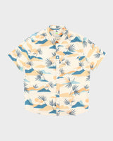 Vintage 2000's Quiksilver Floral Print Short Sleeve Shirt - XL