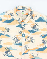 Vintage 2000's Quiksilver Floral Print Short Sleeve Shirt - XL