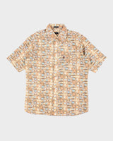 Vintage 80's Pierre Cardin Lightweight Patterned Short Sleeve Shirt - L