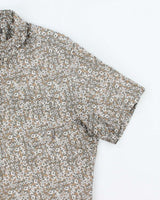 Vintage 2000's Eddie Bauer Floral Print Short Sleeve Shirt - L