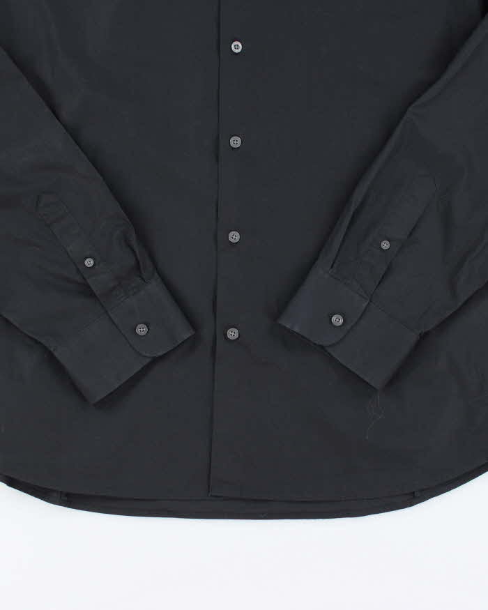 Vintage 2000's Armani Exchange Plain Button Up Long Sleeve Shirt - XXL