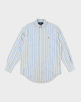 Vintage Ralph Lauren Stripe Long Sleeve Short - M
