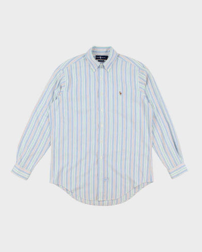 Vintage Ralph Lauren Stripe Long Sleeve Short - M