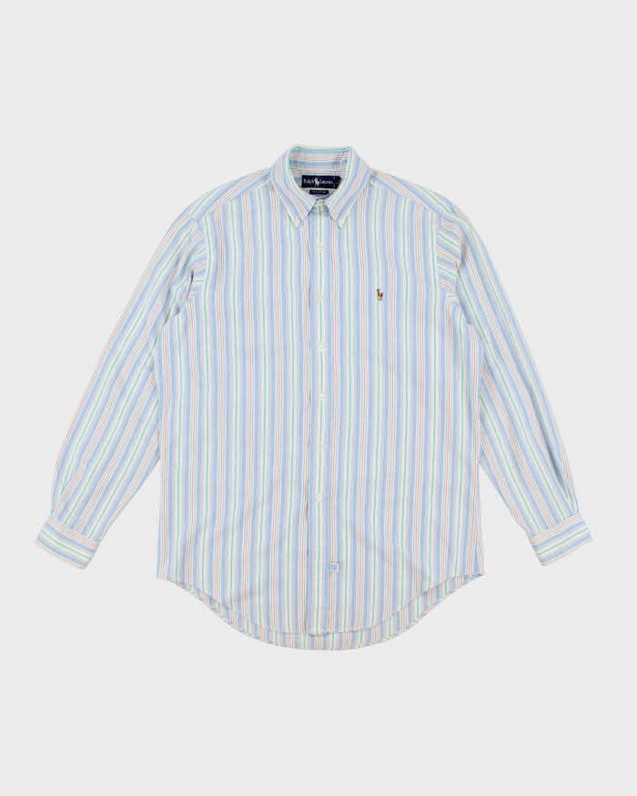 Vintage Ralph Lauren Stripe Long Sleeve Short - M