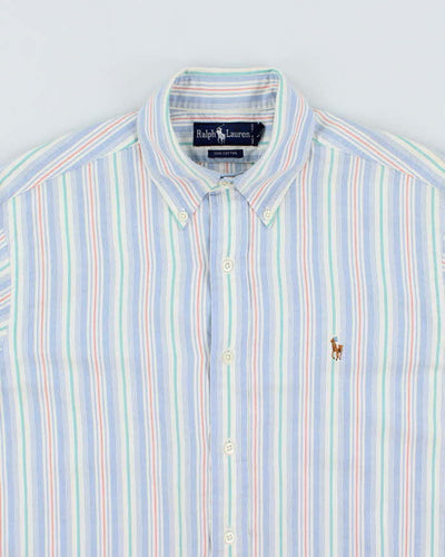 Vintage Ralph Lauren Stripe Long Sleeve Short - M