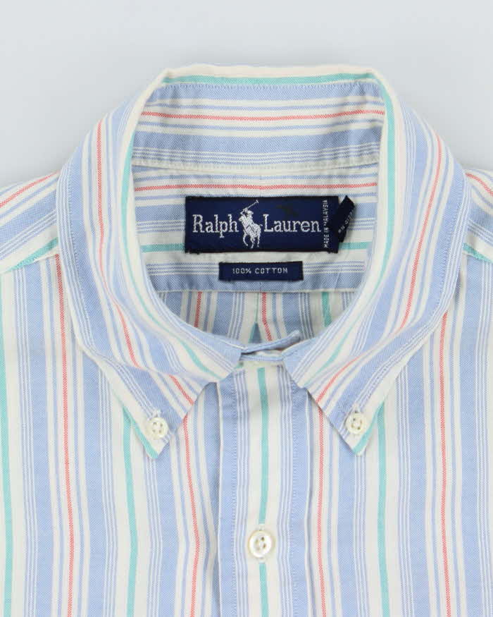 Vintage Ralph Lauren Stripe Long Sleeve Short - M