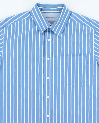 Vintage Eddie Bauer Stripe Long Sleeve Shirt - L
