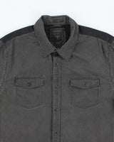 Vintage Y2k 00s Guess Stripe Long Sleeve Shirt - L